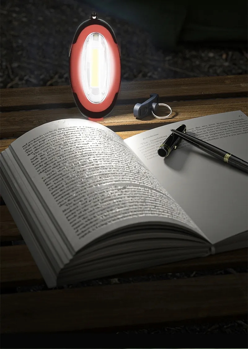 Ultra Bright COB LED Mini Camping Lamp Keychain 4