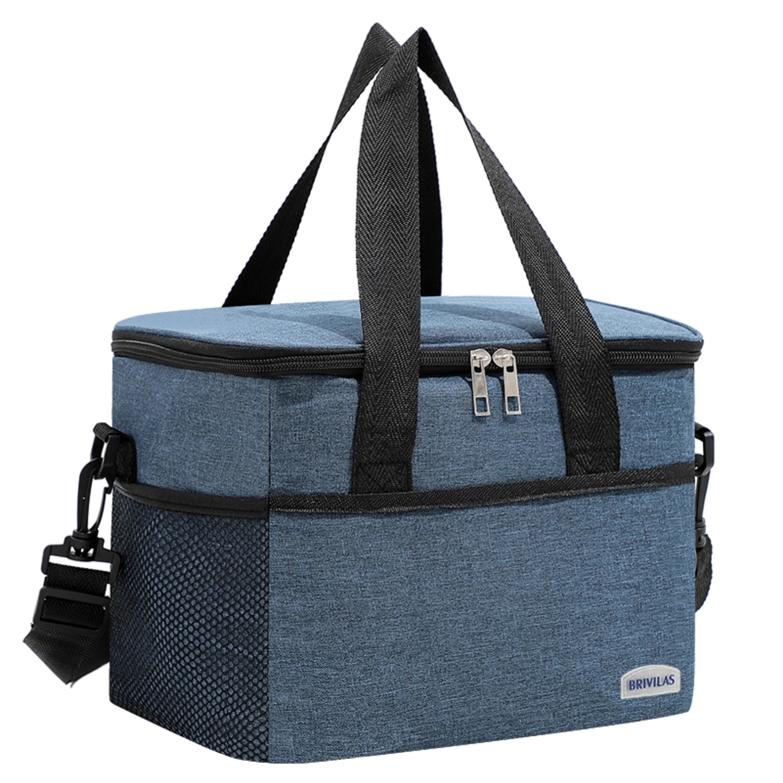 Oxford Double Zipper Cooler Bag 7