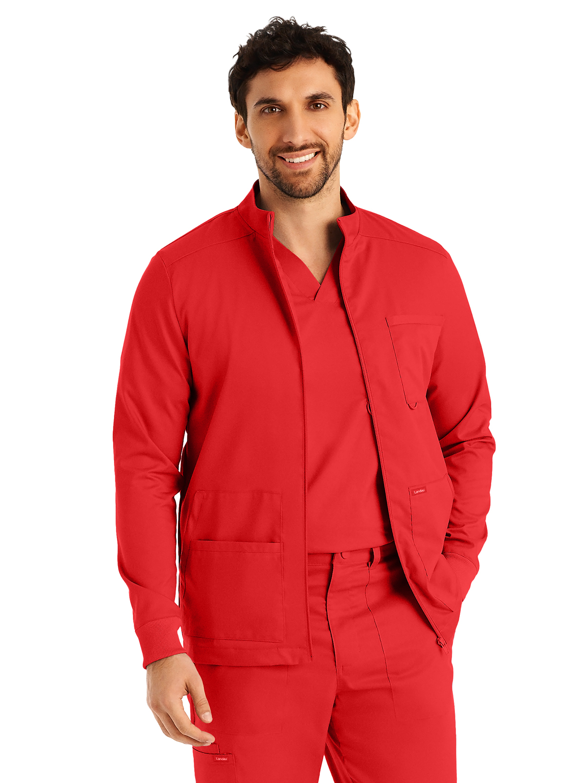 Landau - ProFlex - Men's Four-Pocket Mock Neck Zip-Front Jacket 26