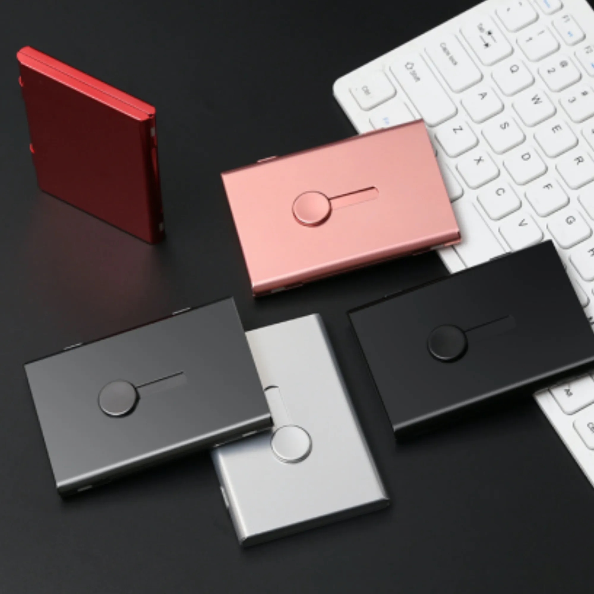 Metal Business Card Holder Case 4