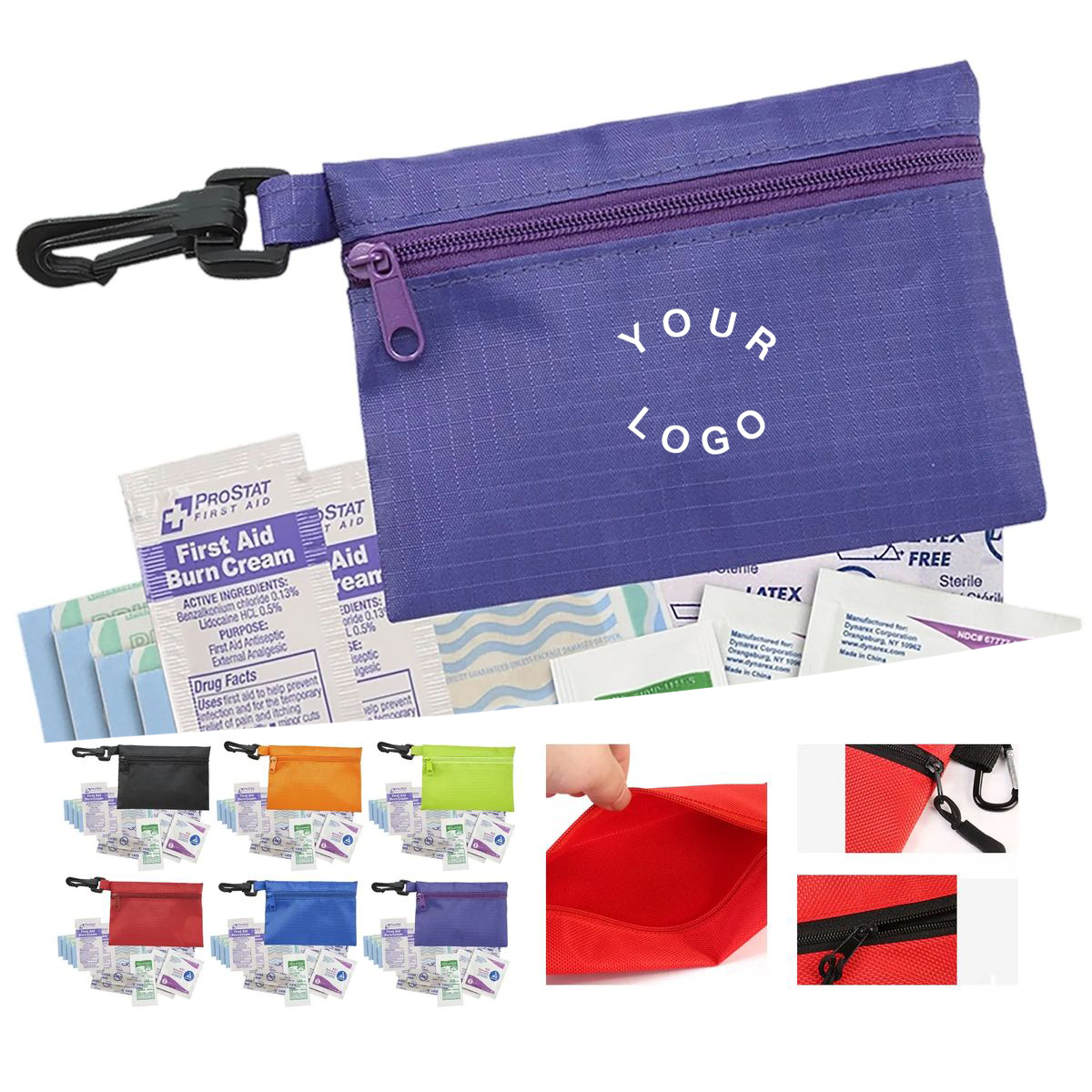 Oxford Cloth First Aid Pouch for Medical Supplies 2