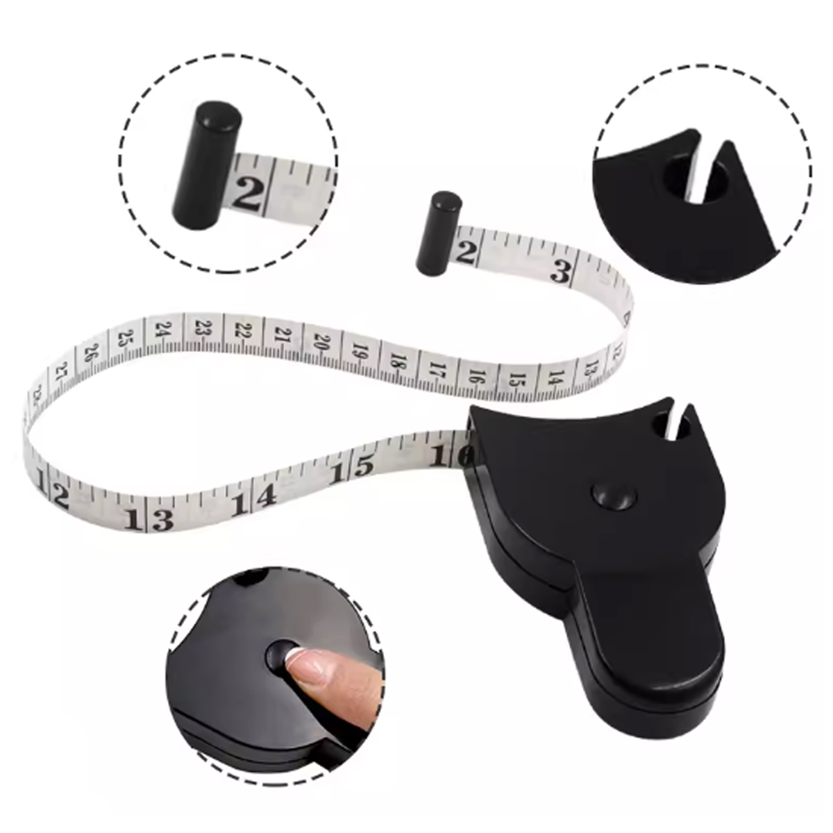 Retractable Body Tape Measure 6