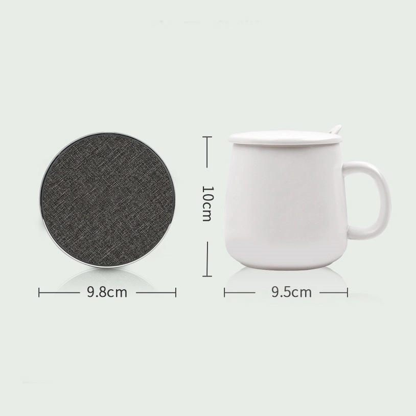 2 in 1 Smart Coffee Mug Warmer with Wireless Charger 2