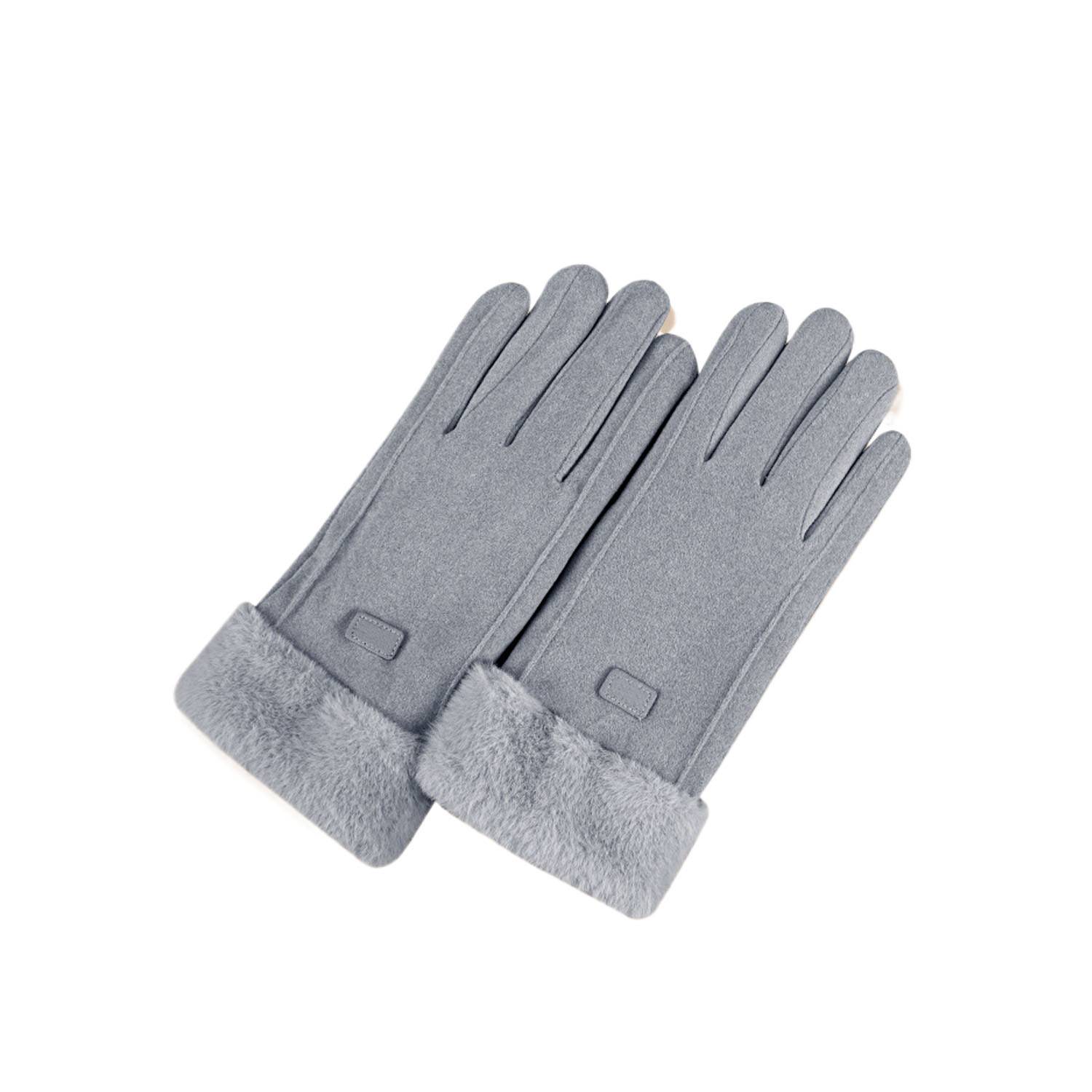 Windproof Fleece Deryl Touchscreen Winter Gloves 3