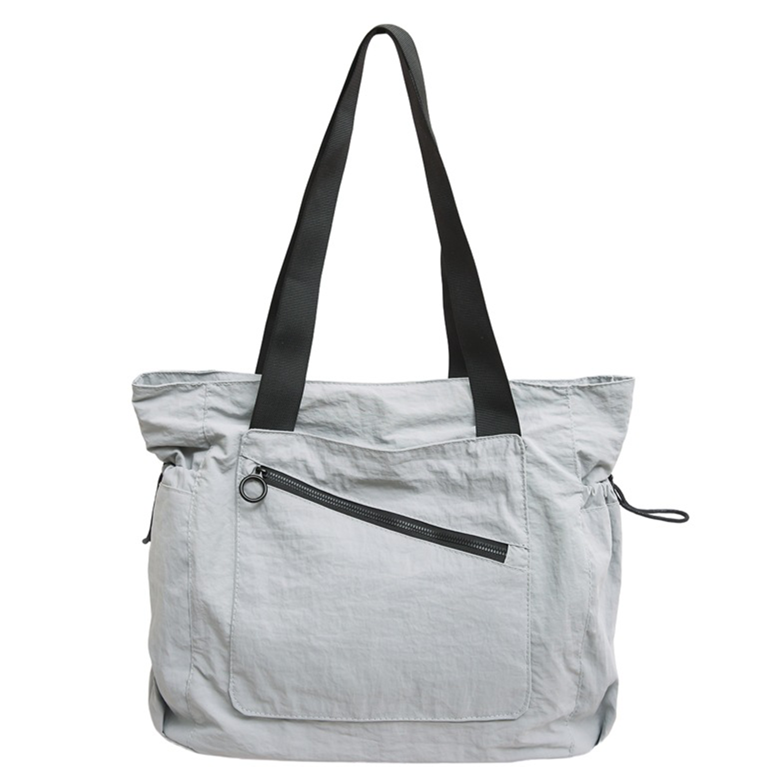 Large Capacity Nylon Shoulder Tote Bag, custom tote bag with logo imprint 9