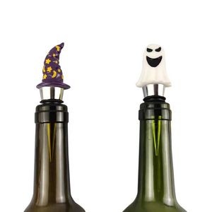 Custom Halloween Wine Cork Bottle Stopper 10