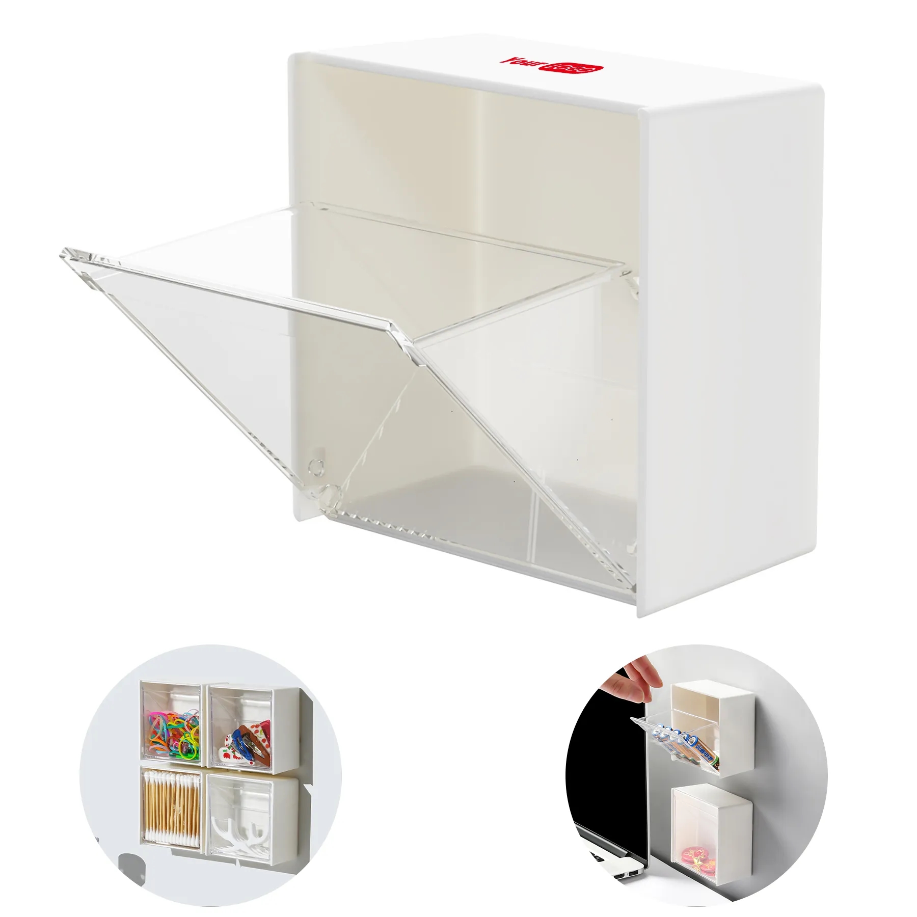 Plastic Punch-Free Clamshell Storage Box 3