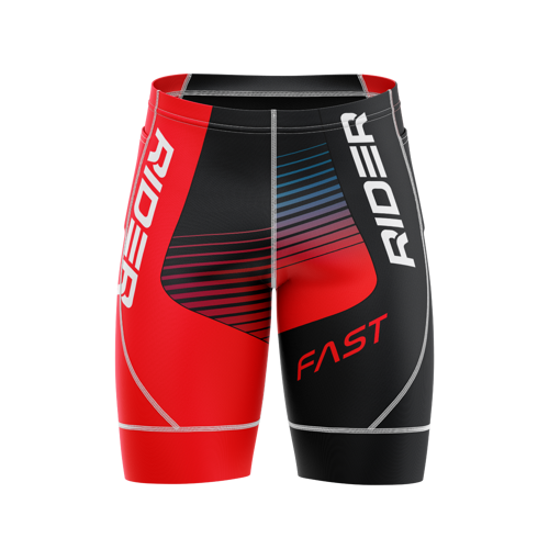 Unisex Full Sublimation Cycling Shorts