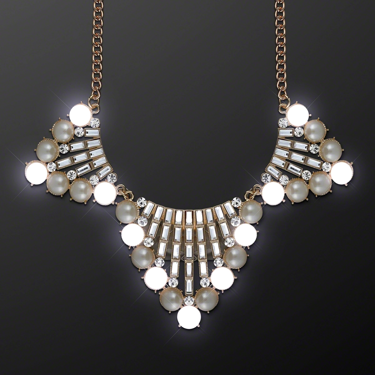 Vintage Style Luxury Light Up Necklace 2