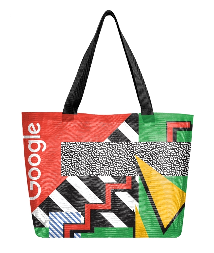 Sublimated Open Tote Bag ( 18" x 15" x 4") 22