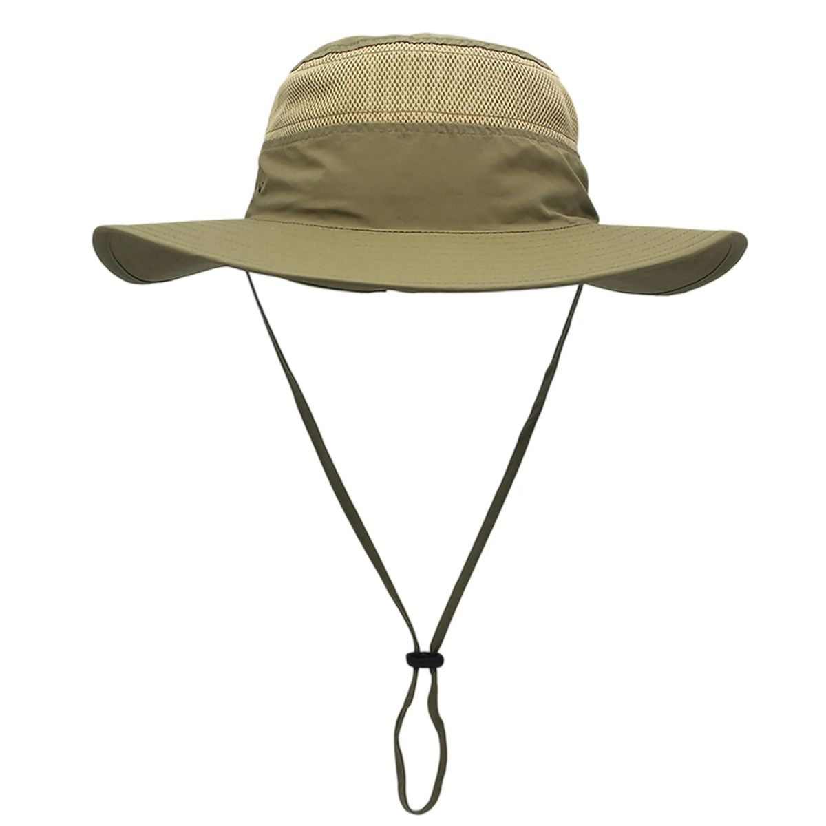 Nylon Bucket Hat with Wide Brim and Mesh Ventilation 21