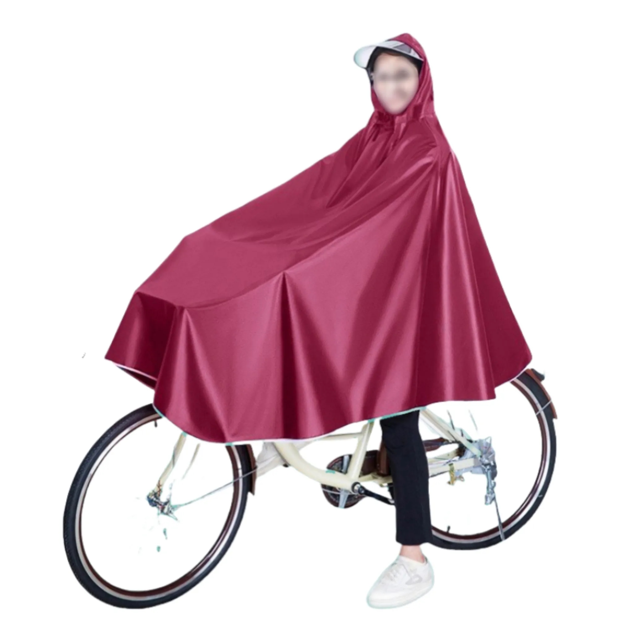 Thickened Raincoat Cycling Against Heavy Rain 10