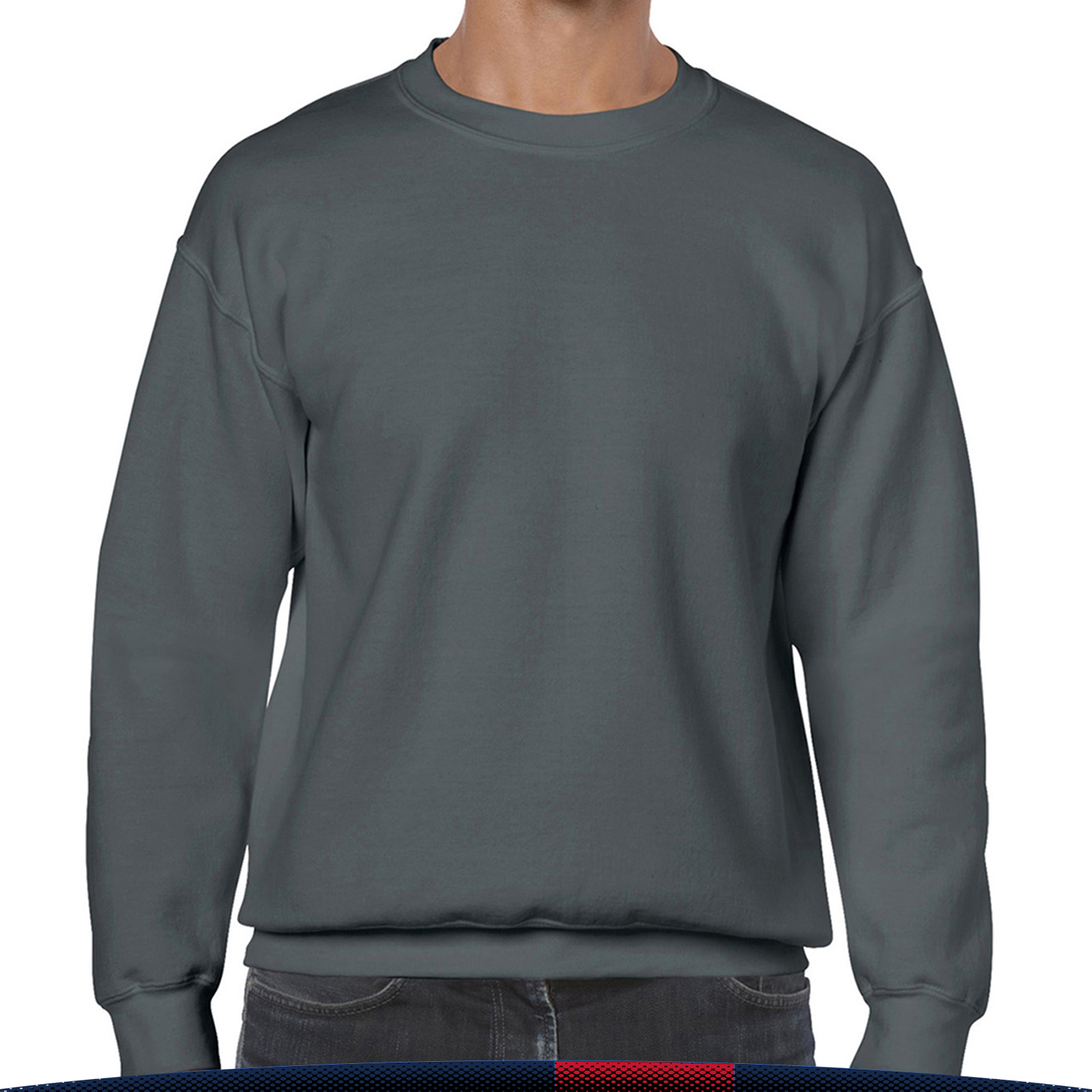 Gildan® 7.75 oz. Men's Cotton Crewneck Sweatshirts 5