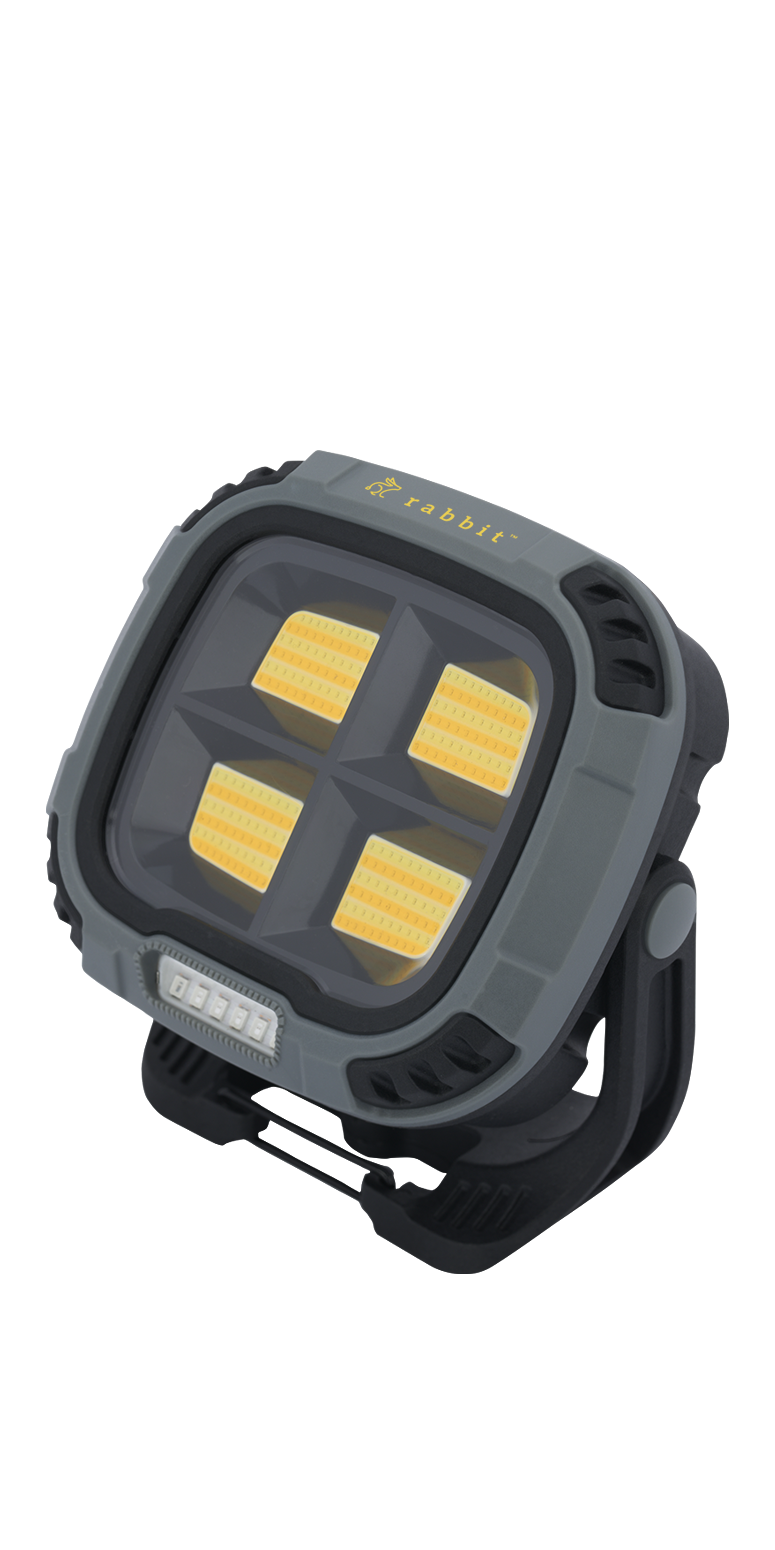 Rechargeable 20W COB Quad Worklight 18