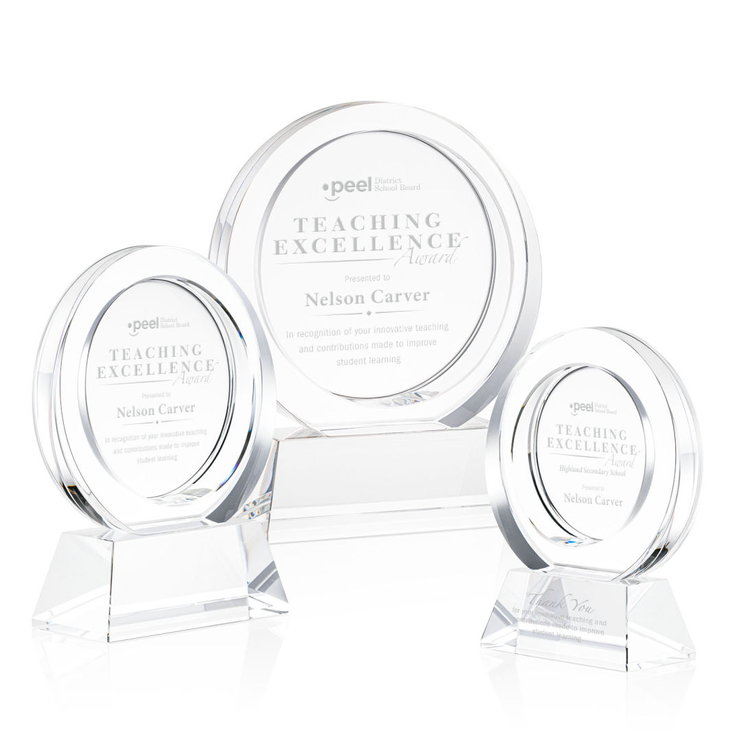 Templeton Award on Base - Clear