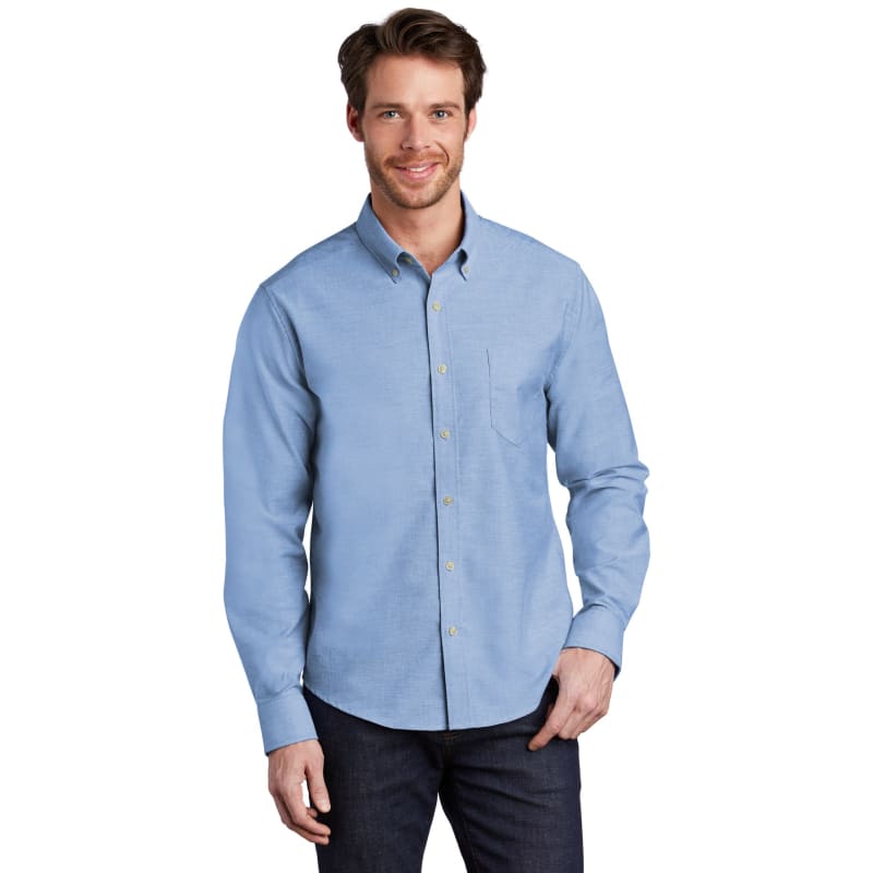 Port Authority Untucked Fit SuperPro Oxford 13
