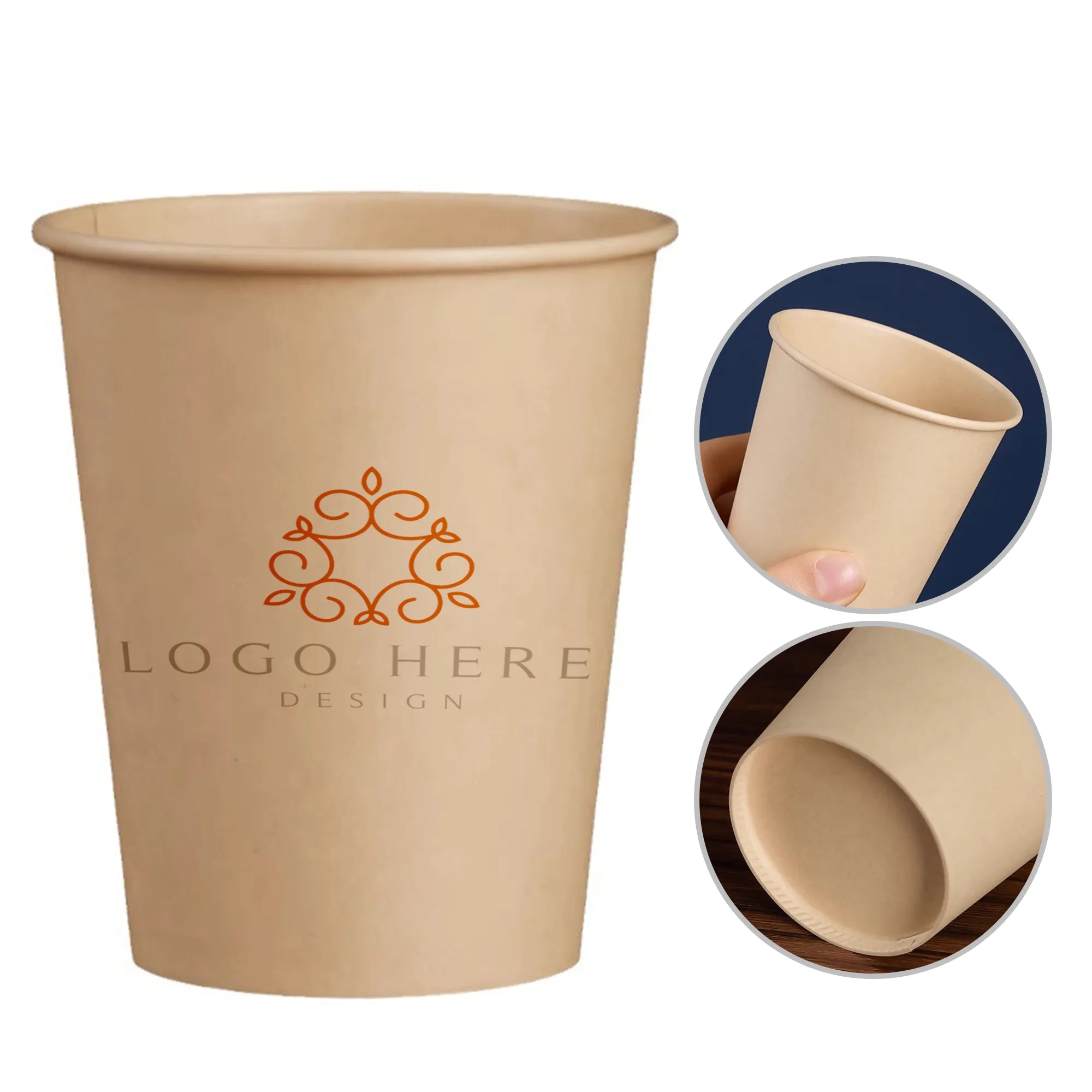 Custom 9Oz Disposable Paper Cups 1