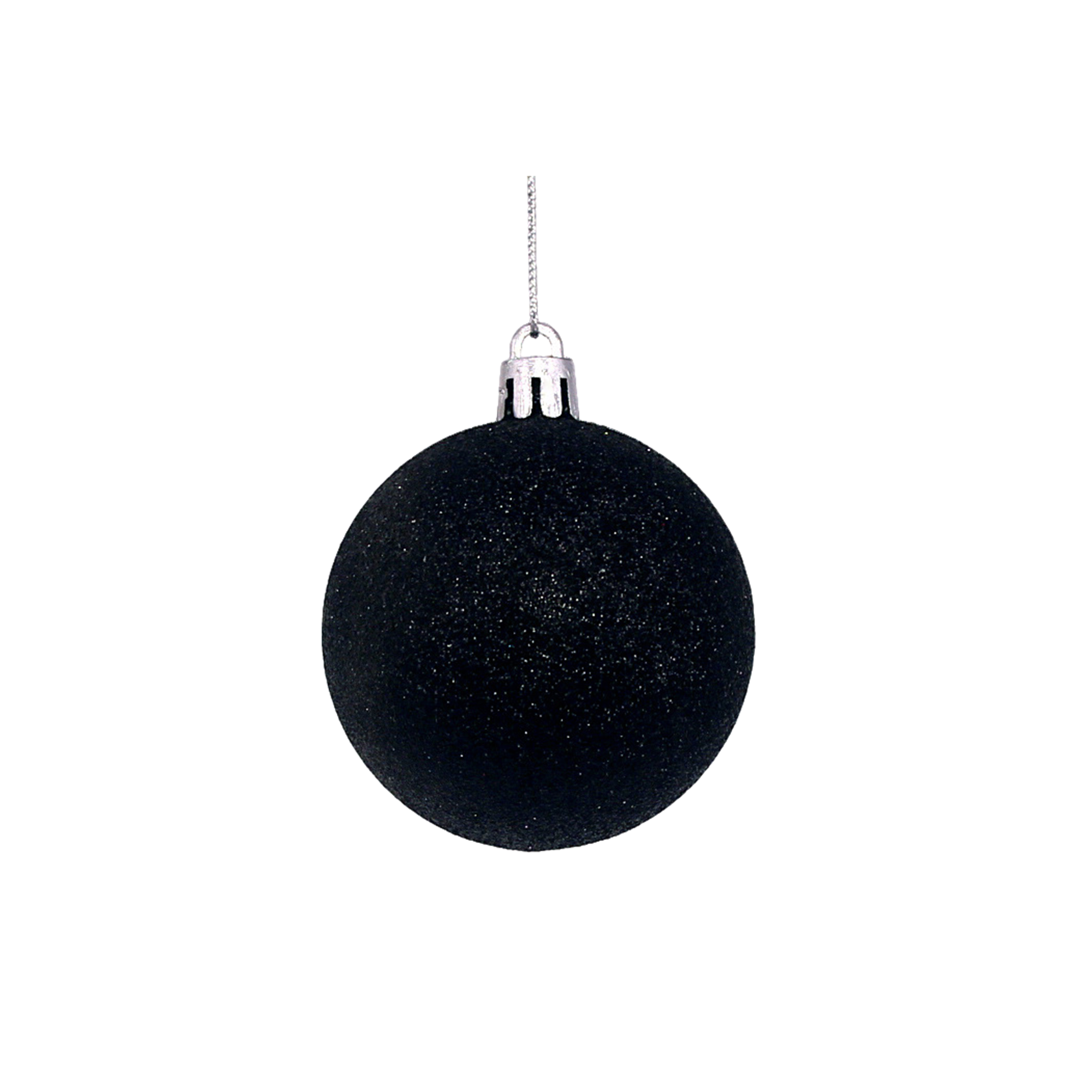 Plastic Ornament Ball With Aluminum Plate 3.2" Diameter 41