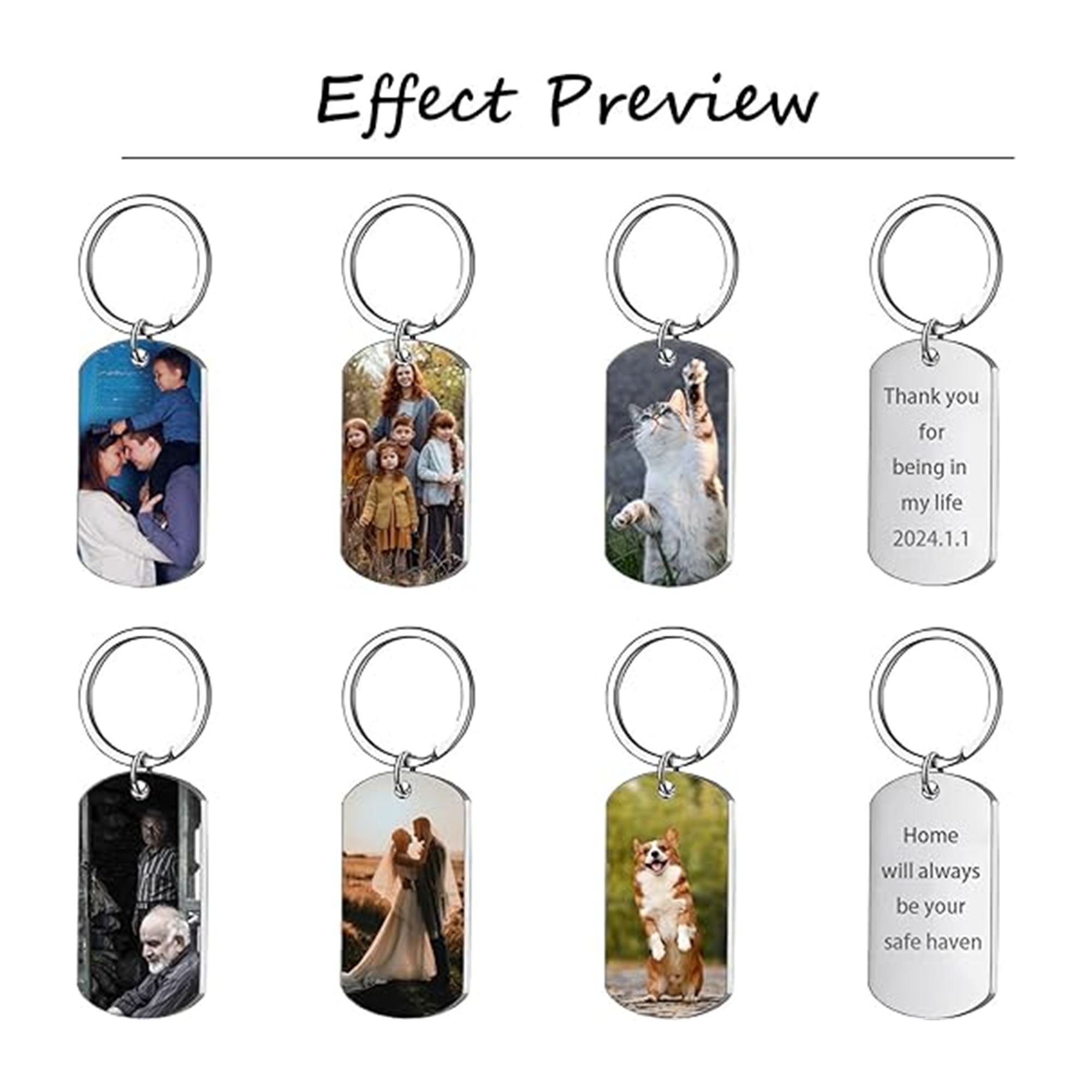 Key Rings With DIY Tags 3