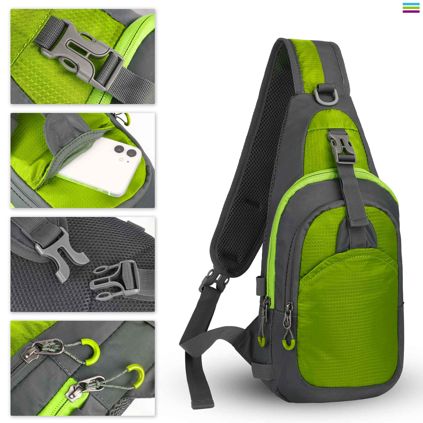 Sport Crossbody Sling Bag 3