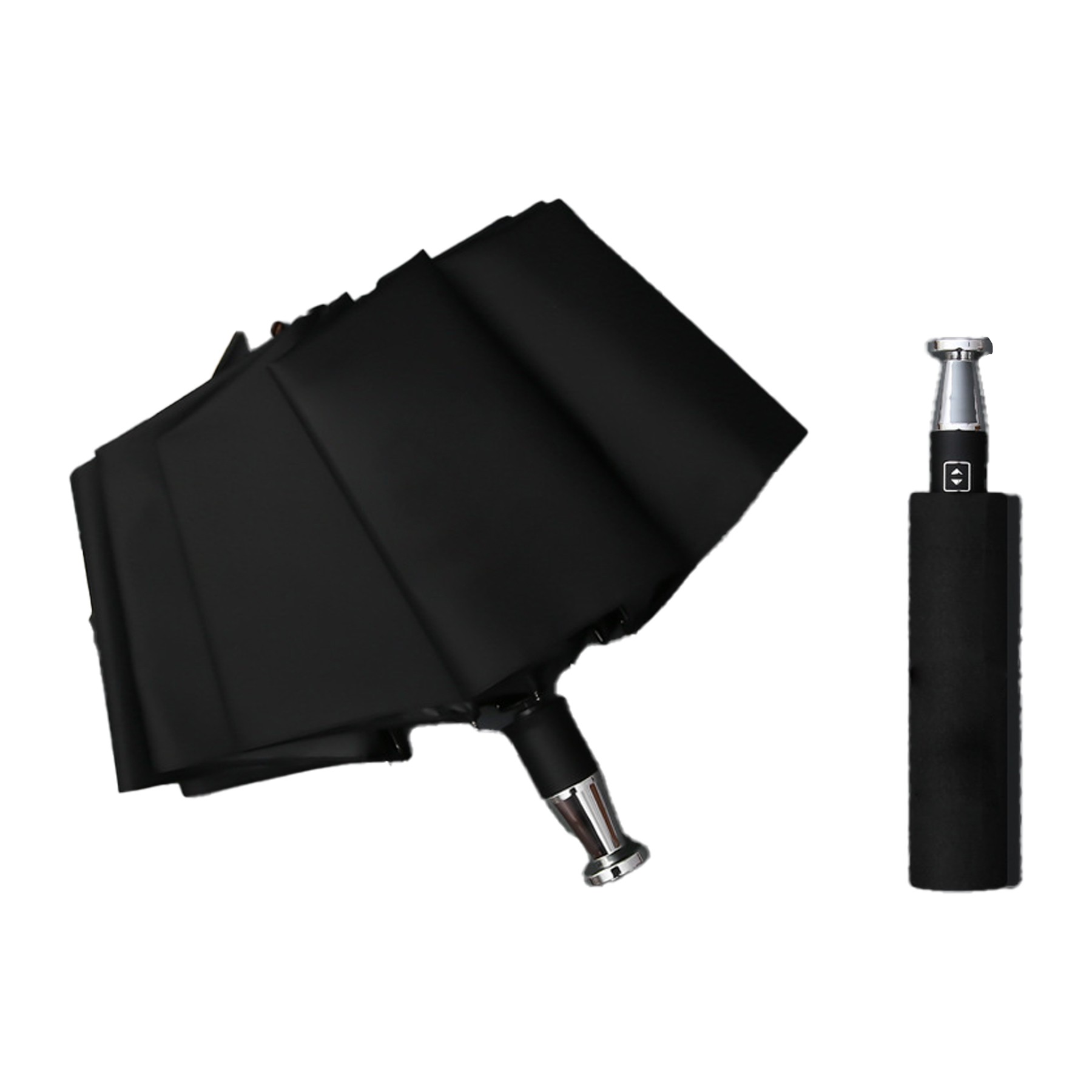 10 Bone Automatic Folding Vinyl 4S Store Umbrella 4