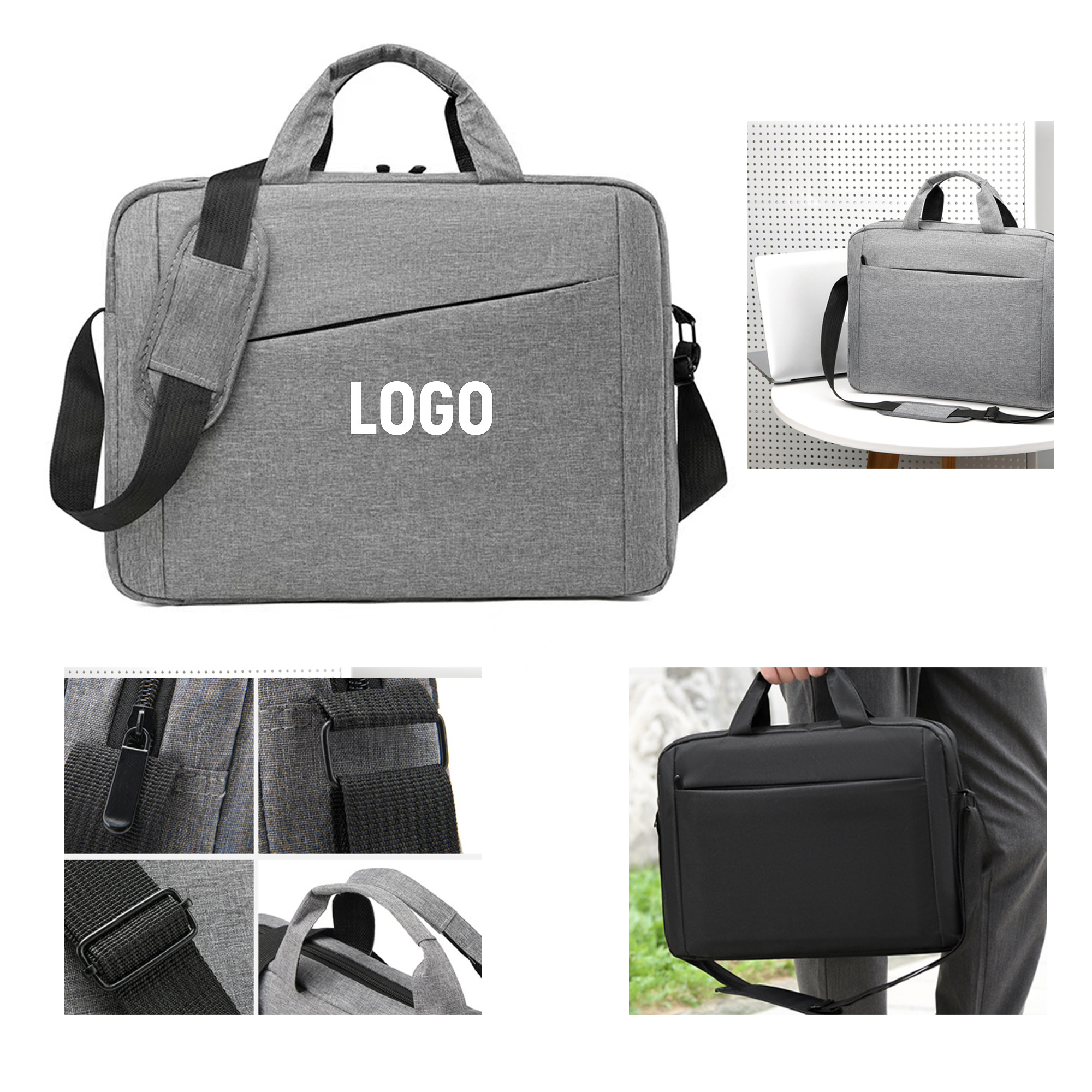 Laptop Shoulder Business Messenger Bag 4