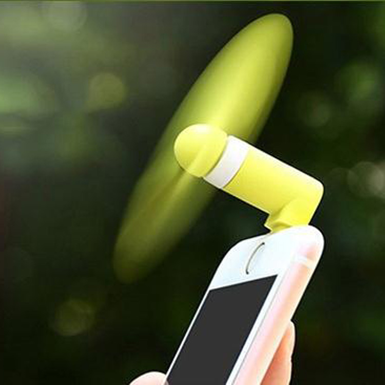 2 in 1 Mini TPE USB Cellphone Fan 1