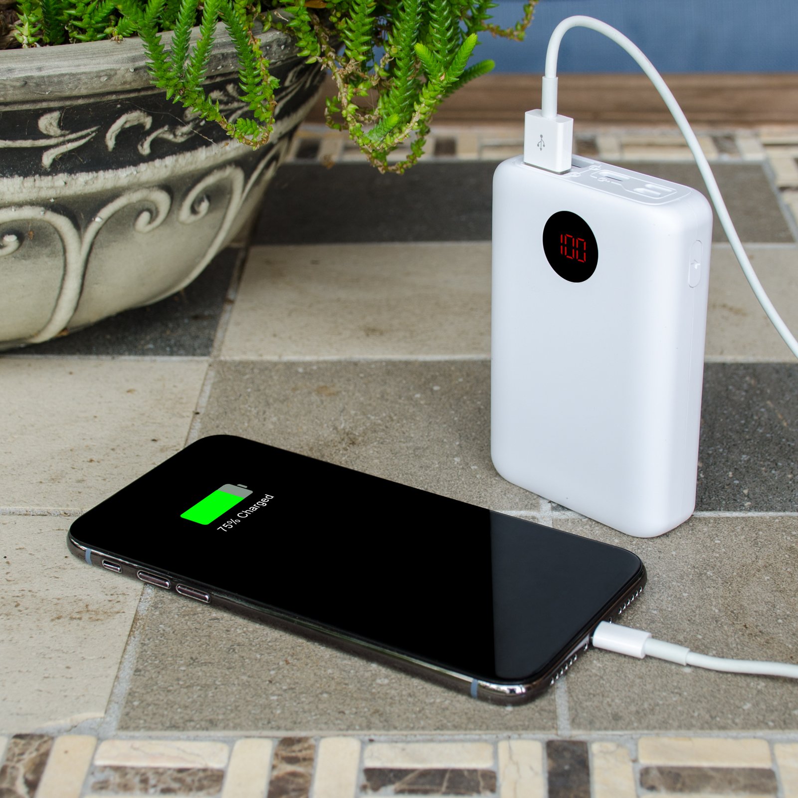 10,000 mAh Power Bank with Digital Display 8