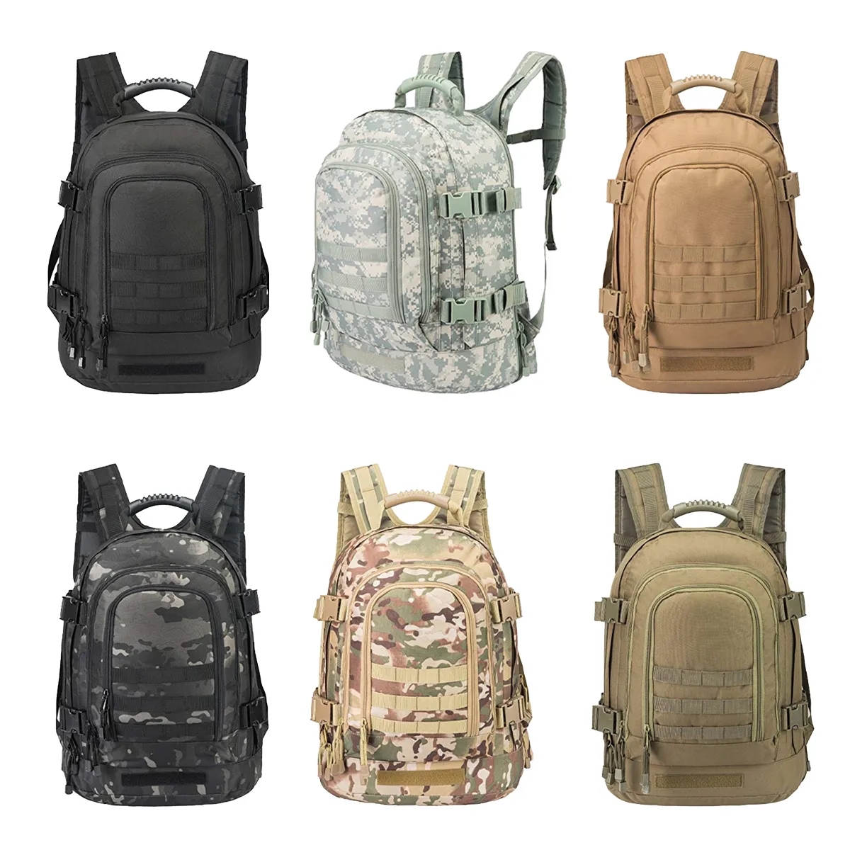 Military Tactical Expandable Waterproof Assault Backpack 4