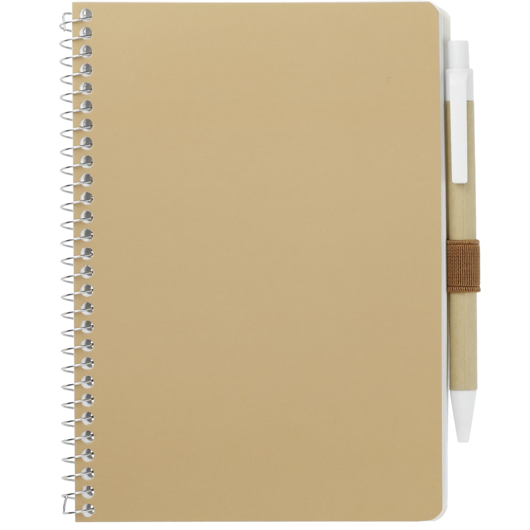FSC® Mix 5" x 7" Spiral Notebook with Pen 94