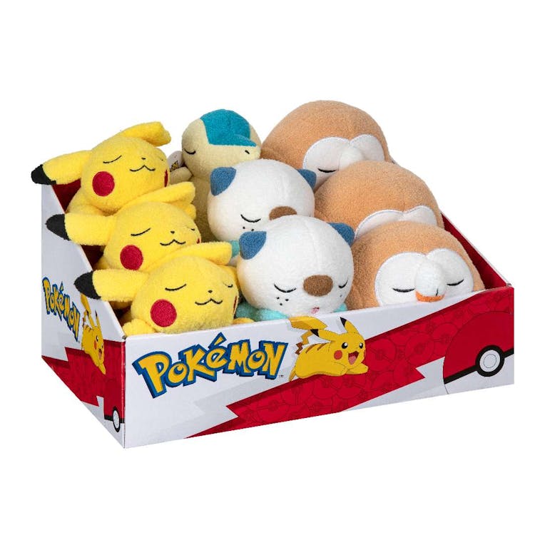 Sleeping Pokemon Plush Assorted - 5" 1