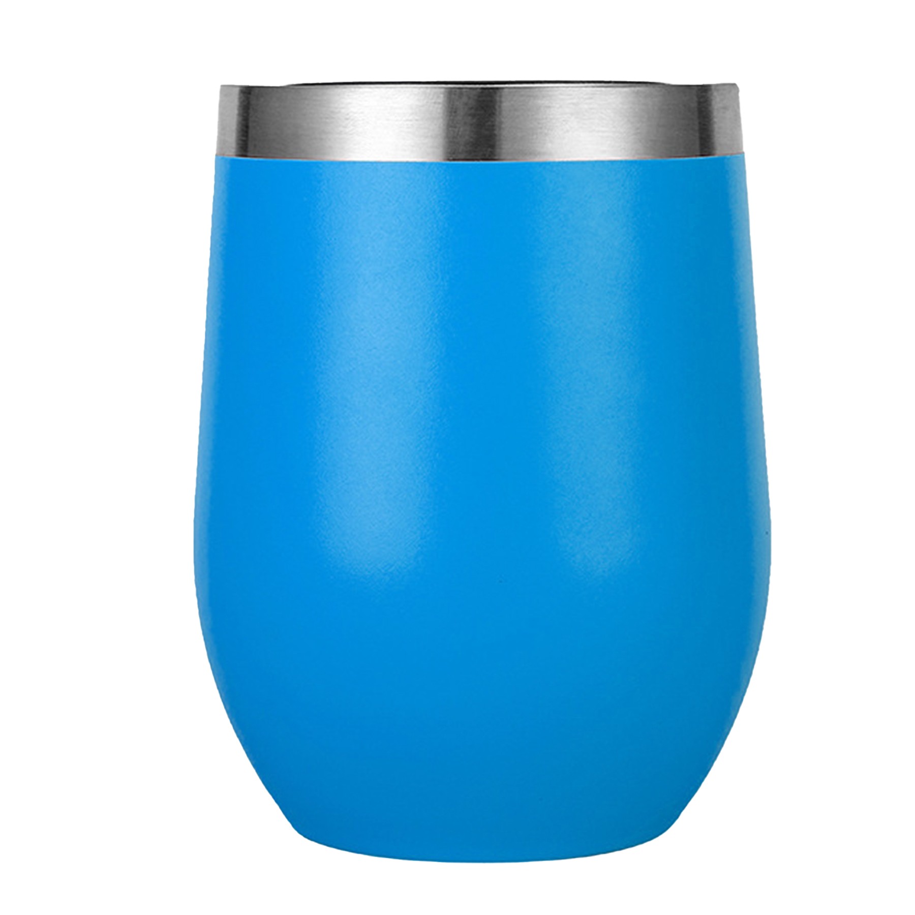 12Oz Stainless Steel Insulated Stemless Tumbler W/Lid 9
