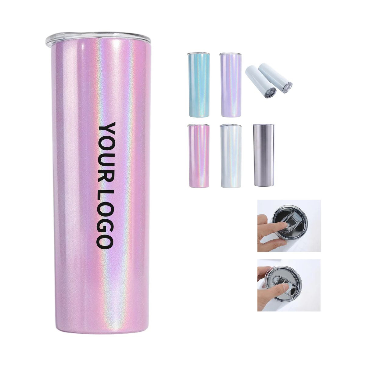 304 Stainless Drinkware with Sublimation Coating 4