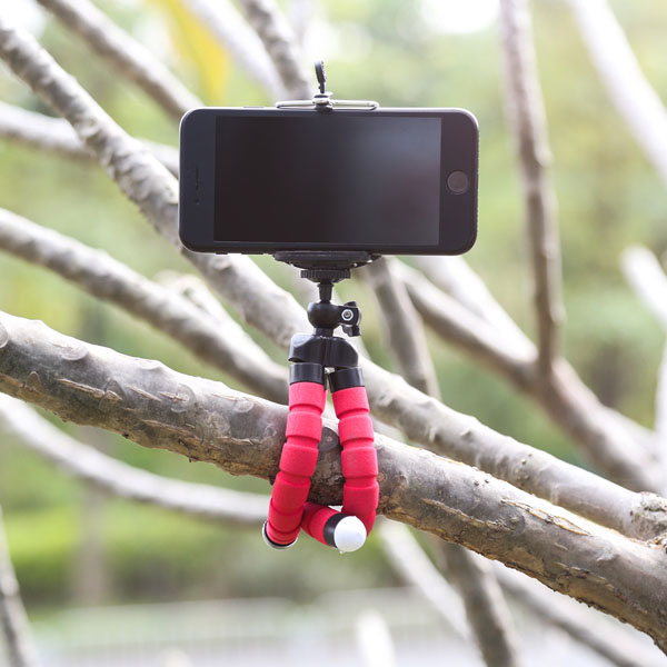 Universal Tripod + Bluetooth Shutter for Smartphones 3