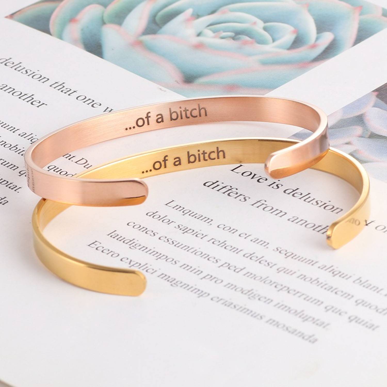 Be Kind Customized Engraved Bracelet 6