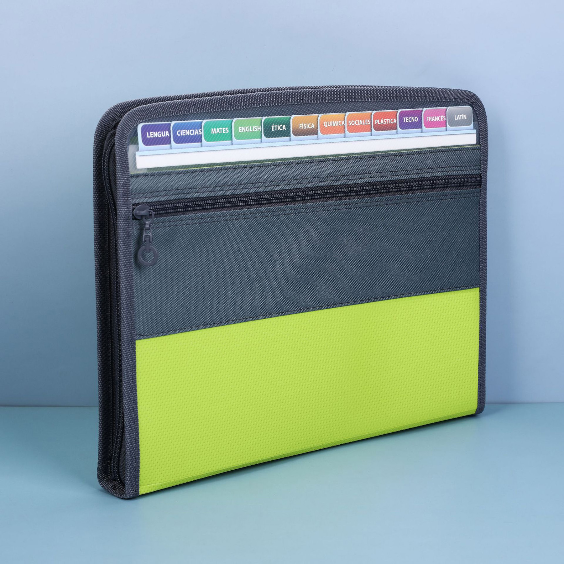 Portable storage expandable folder 7