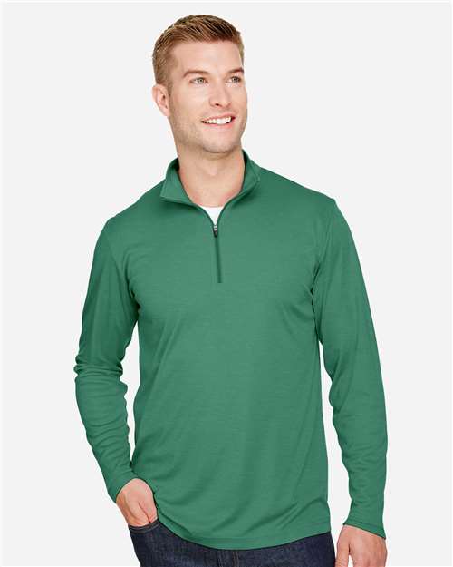 Men's Zone Sonic Heather Performance Quarter-Zip Pullover - TT31H 43