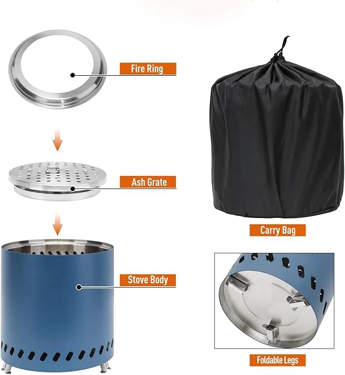 10" x 9" Mesa Stove Tabletop Fire Pit Business Gifts 10