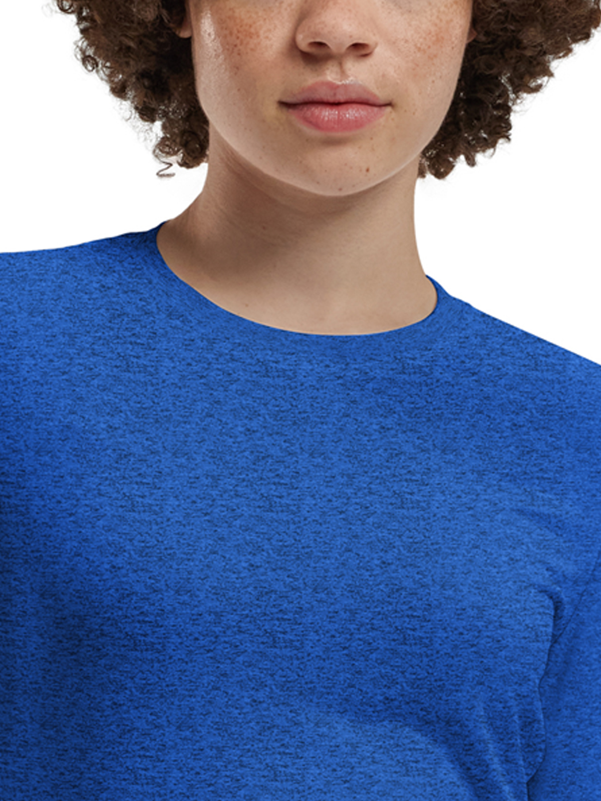 White Cross - VIBE - Women's Shirttail Hemline Underscrub Tee 30