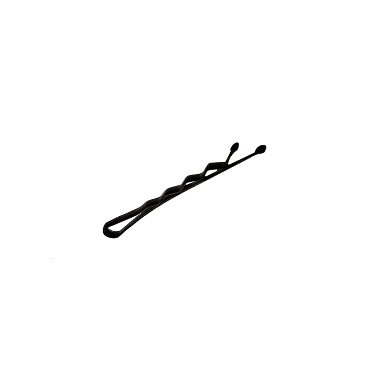 Black Flat Top Bobby Pin 1