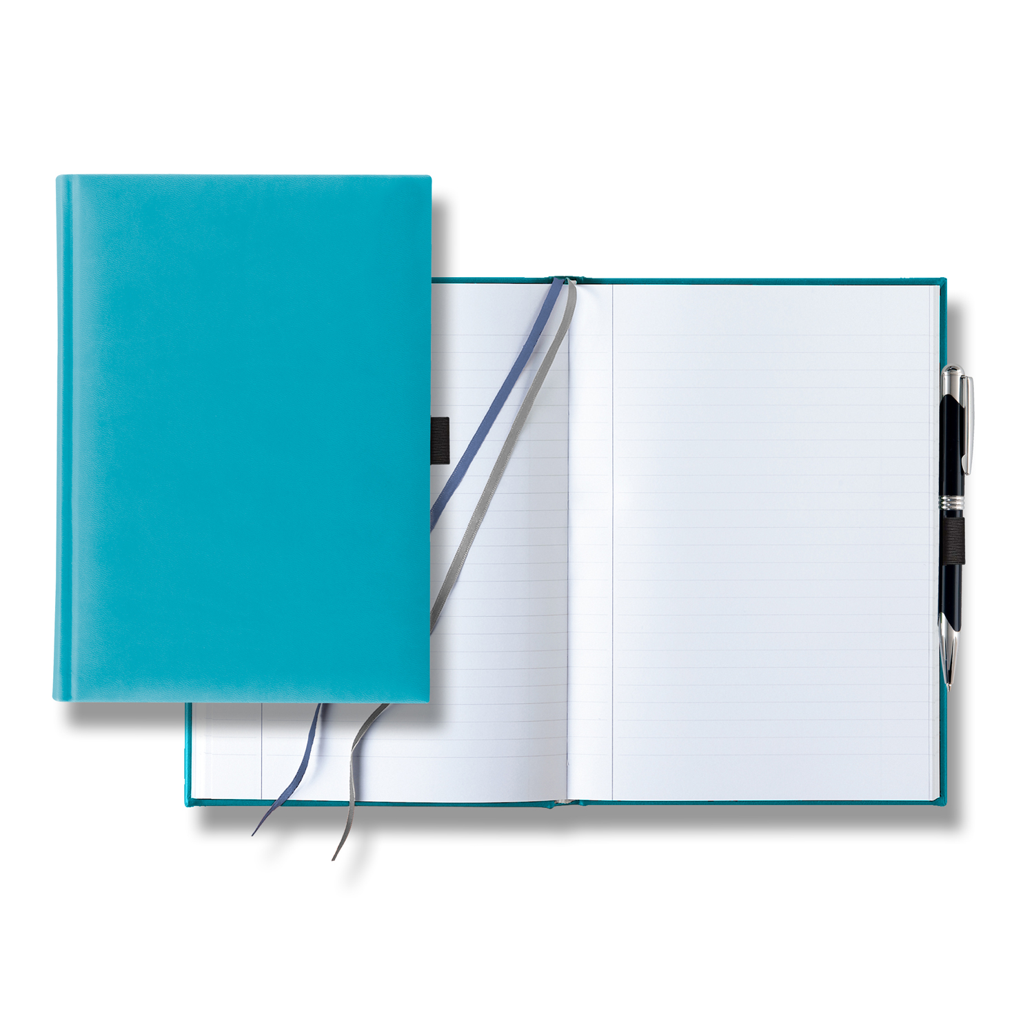 Castelli Tucson  Grande Lined White Page Journal with Pen & Loop 20