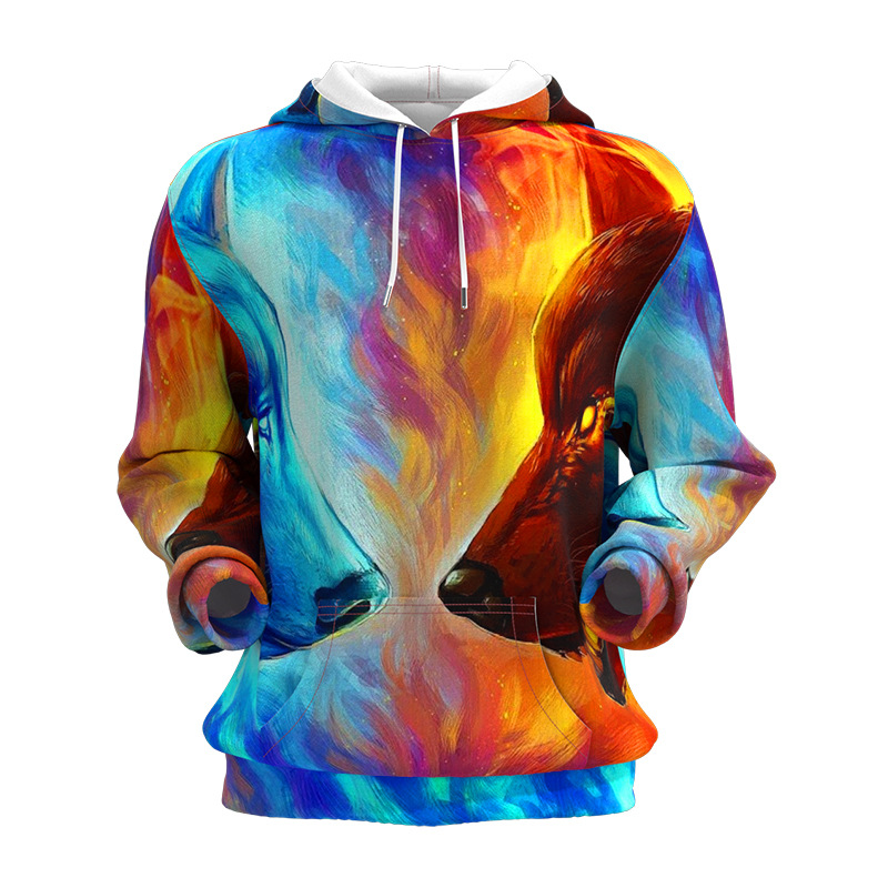 Custom Dye Sublimation Hoodie With Kangaroo Pocket, custom hoodie or sweatshirt with logo imprint 1