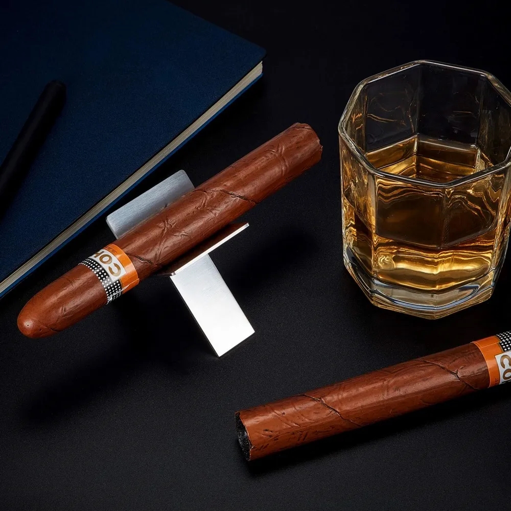 Foldable Stainless Steel Cigar Stand 9