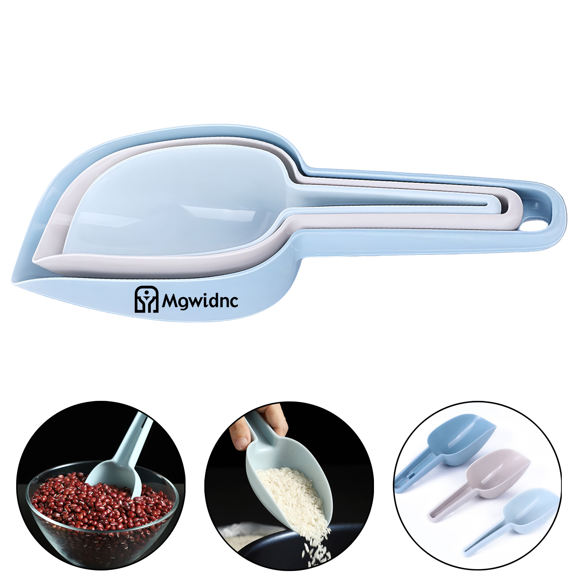 Thickened PP Plastic Ice Scoop