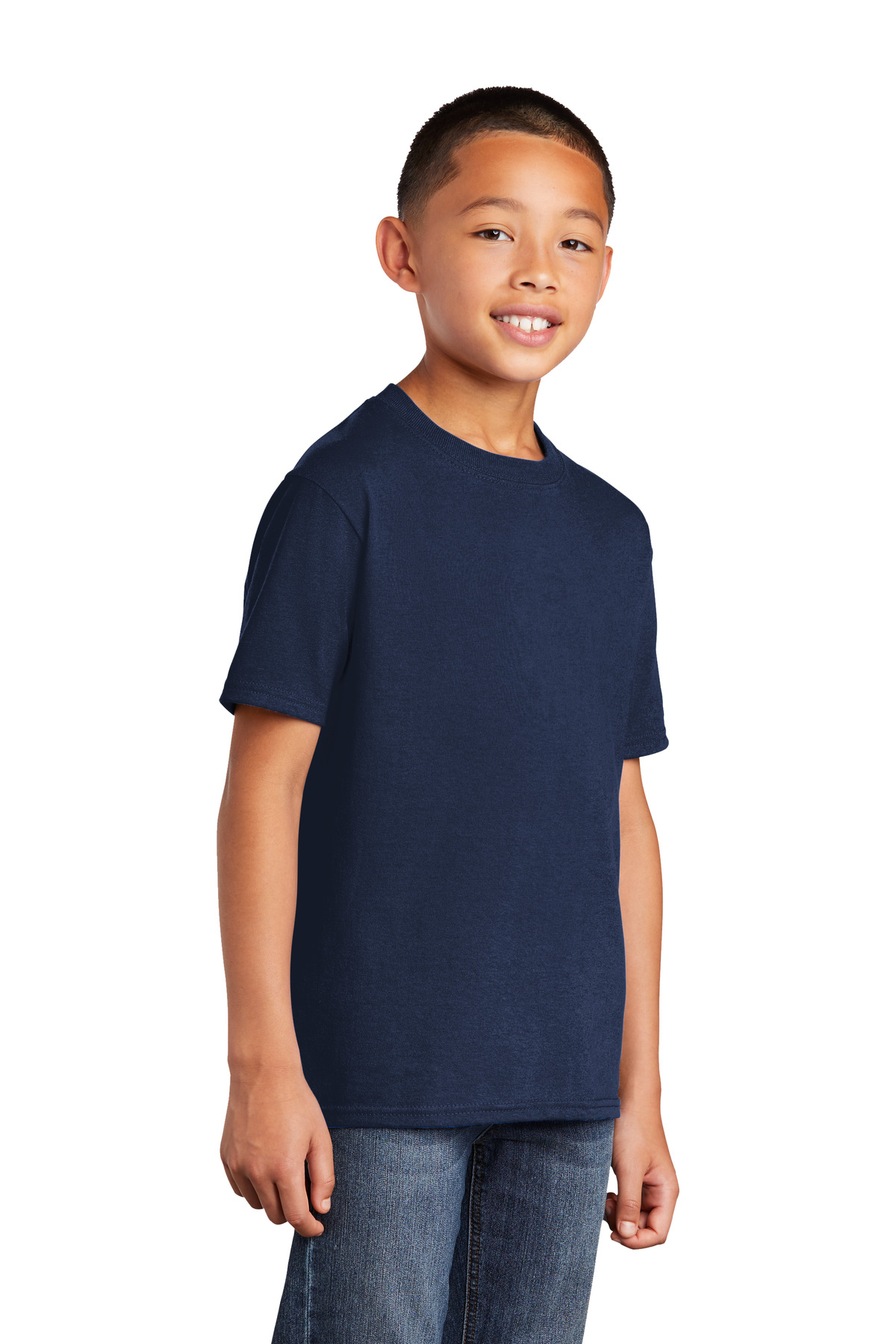 Port & Company® Youth Core Cotton DTG Tee 28
