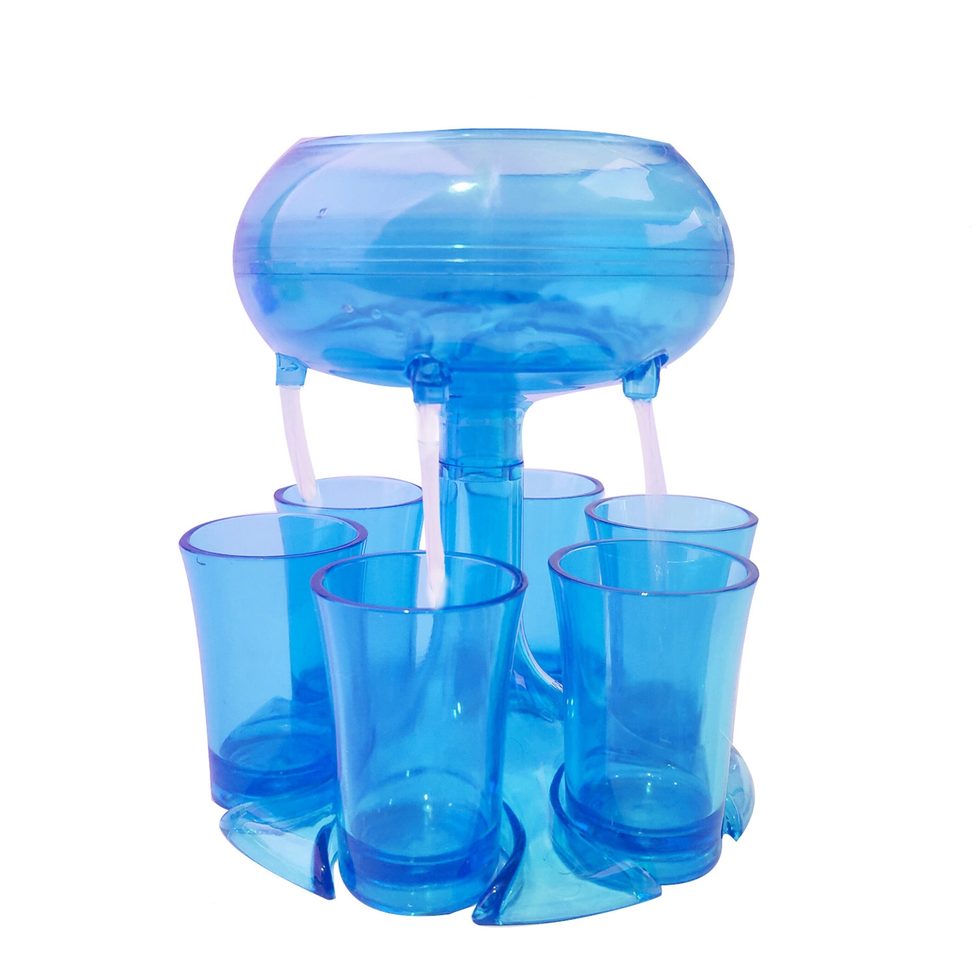 6 Shots Glass Dispenser and Holder