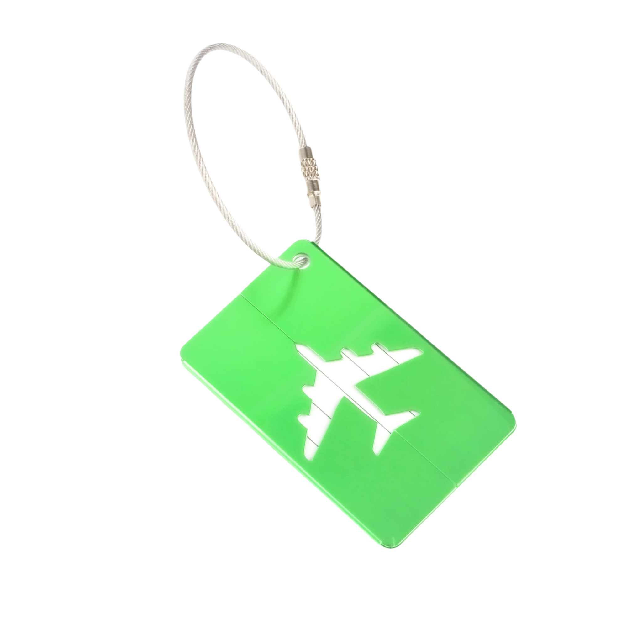 Durable Aluminum Aircraft Luggage Tags 4