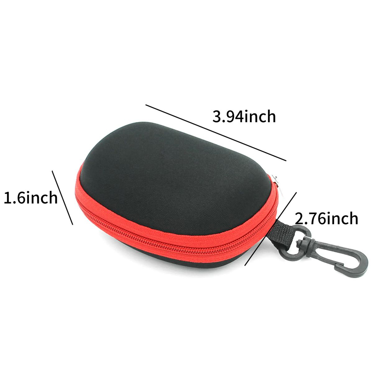 Portable Eyeglass Carrying Box with Secure Zipper 10
