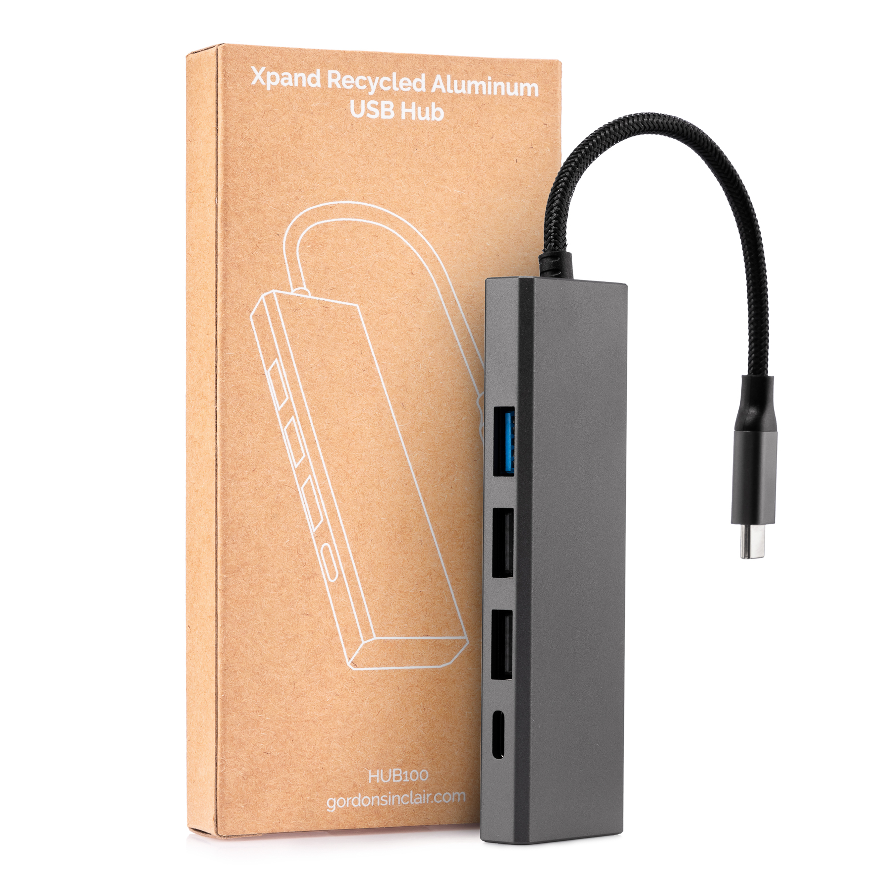 Recycled Super Speed Hub with Data Transfer 20