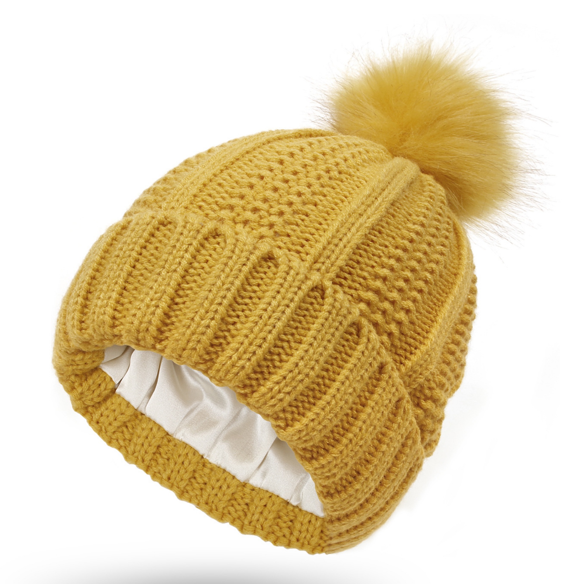 Winter Thick Cable Knit Beanie 9
